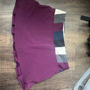 LULULEMON Purple Run Pace Setter Skirt